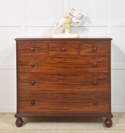 19TH CENTURY MAHOGANY CHEST OF DRAWERS BY GILLOWS - ADDITIONAL PHOTO 7