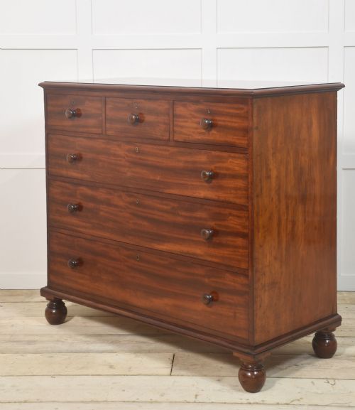 19TH CENTURY MAHOGANY CHEST OF DRAWERS BY GILLOWS - ADDITIONAL PHOTO 10