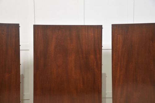 REGENCY MAHOGANY TRIPLE PILLAR DINING TABLE - ADDITIONAL PHOTO 12