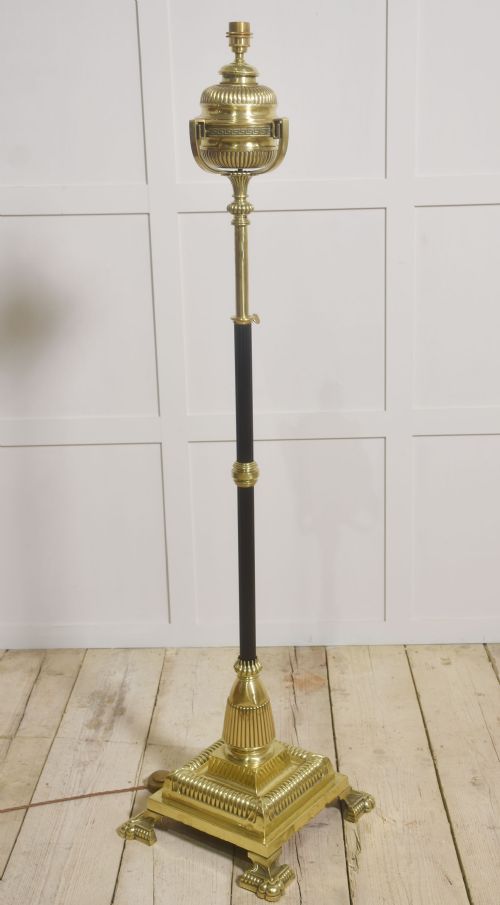 BRASS STANDARD LAMP - ADDITIONAL PHOTO 9