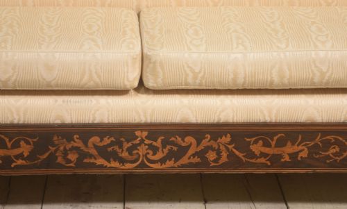 DUTCH MARQUETRY SETTEE - ADDITIONAL PHOTO 6