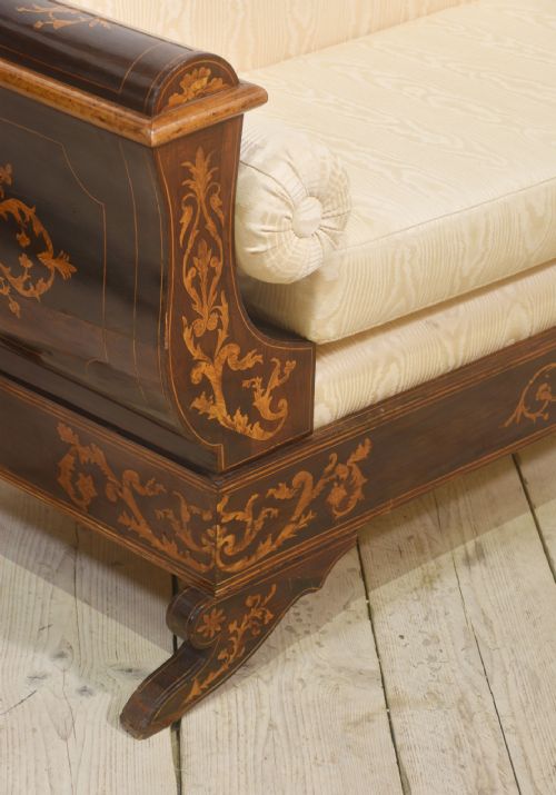 DUTCH MARQUETRY SETTEE - ADDITIONAL PHOTO 13