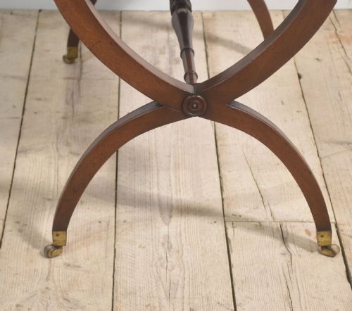 MAHOGANY CARLTON HOUSE STYLE DESK - ADDITIONAL PHOTO 15