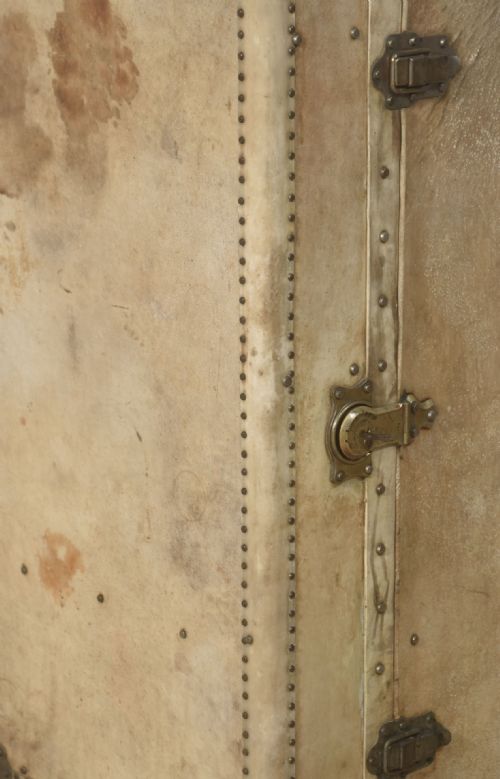 PRETOT PARIS LEATHER TRAVELING TRUNK - ADDITIONAL PHOTO 6