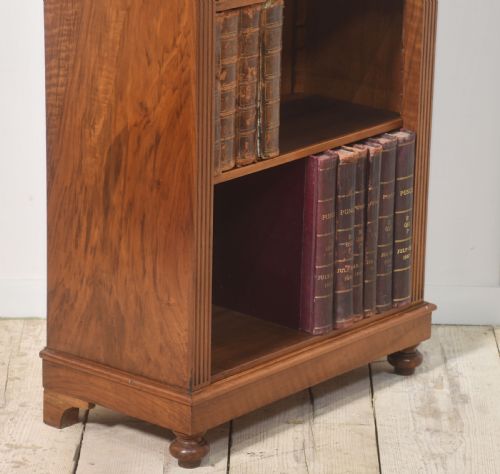 WALNUT OPEN BOOKCASE - ADDITIONAL PHOTO 6