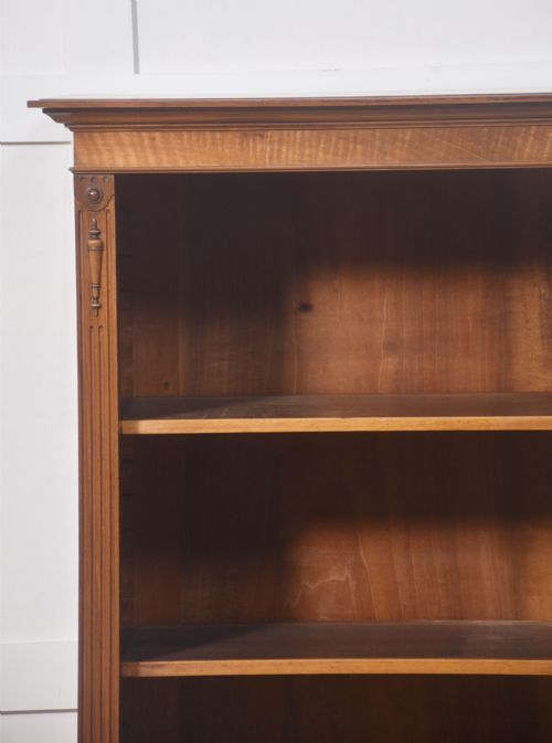 WALNUT OPEN BOOKCASE - ADDITIONAL PHOTO 7
