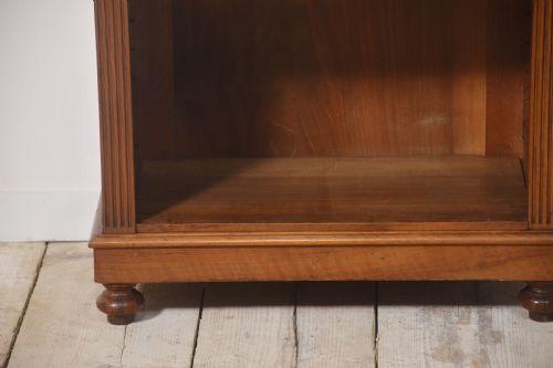 WALNUT OPEN BOOKCASE - ADDITIONAL PHOTO 8
