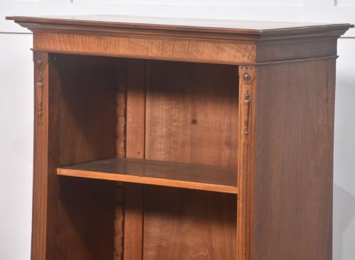 WALNUT OPEN BOOKCASE - ADDITIONAL PHOTO 11