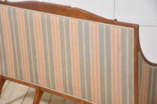 SATINWOOD INLAID SETTEE - ADDITIONAL PHOTO 9