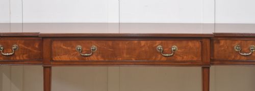 PAIR OF MAHOGANY HALL TABLES - ADDITIONAL PHOTO 6