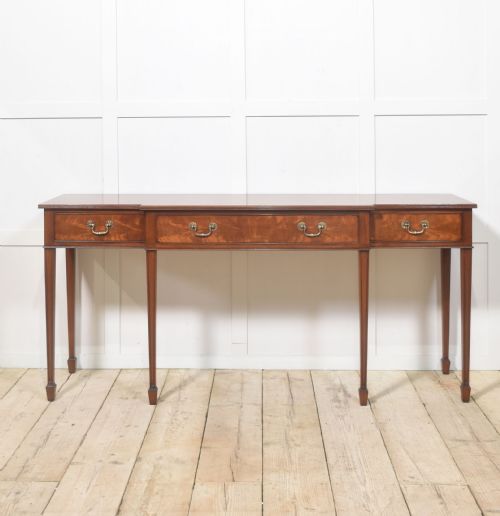 PAIR OF MAHOGANY HALL TABLES - ADDITIONAL PHOTO 8