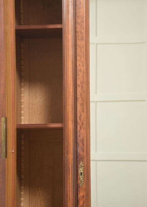 FRENCH LOUIS XVI MAHOGANY ARMOIRE - ADDITIONAL PHOTO 7