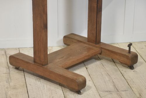 OAK ARTISTS FULLY ADJUSTABLE STUDIO EASEL - ADDITIONAL PHOTO 3