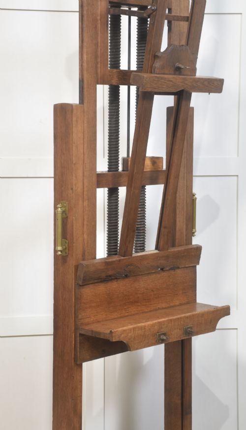 OAK ARTISTS FULLY ADJUSTABLE STUDIO EASEL - ADDITIONAL PHOTO 8