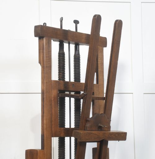 OAK ARTISTS FULLY ADJUSTABLE STUDIO EASEL - ADDITIONAL PHOTO 9