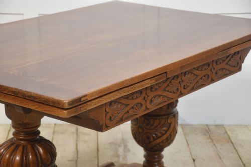 OAK DRAW LEAF REFECTORY TABLE - ADDITIONAL PHOTO 8