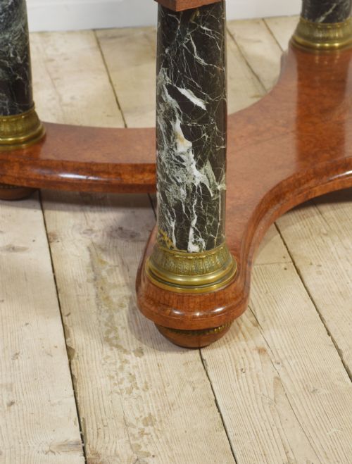 LOUIS XV OVAL INLAID CENTER TABLE - ADDITIONAL PHOTO 8