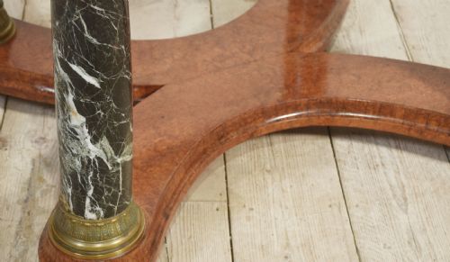 LOUIS XV OVAL INLAID CENTER TABLE - ADDITIONAL PHOTO 9