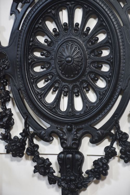 COALBROOKDALE STYLE CAST IRON HALL STAND - ADDITIONAL PHOTO 1