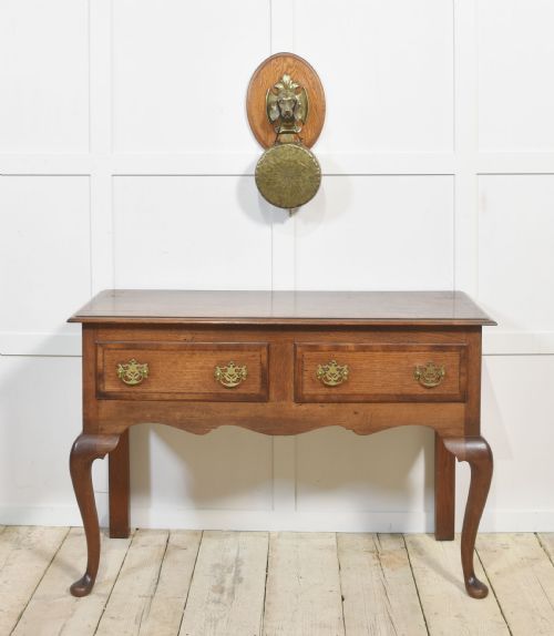 OAK TWO DRAWER DRESSER - ADDITIONAL PHOTO 1