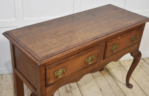 OAK TWO DRAWER DRESSER - ADDITIONAL PHOTO 7