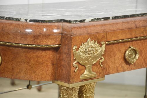 LOUIS XV MARBLE TOPPED CONSOLE TABLE - ADDITIONAL PHOTO 3
