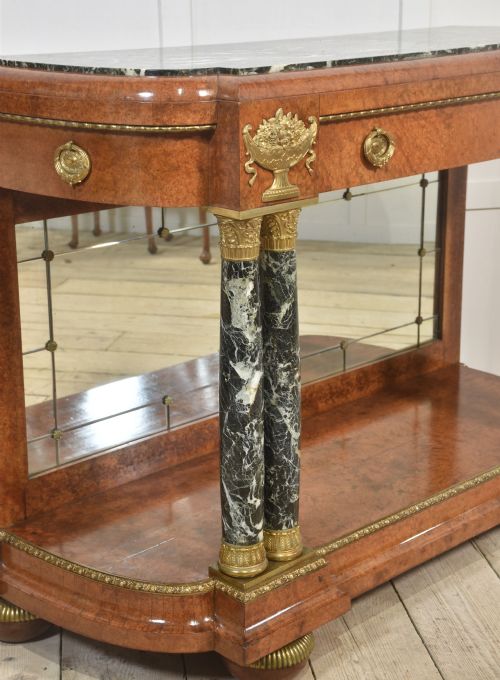 LOUIS XV MARBLE TOPPED CONSOLE TABLE - ADDITIONAL PHOTO 6