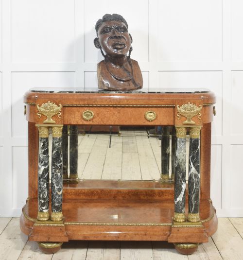 LOUIS XV MARBLE TOPPED CONSOLE TABLE - ADDITIONAL PHOTO 10