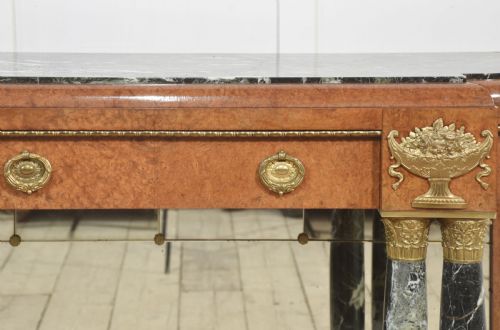 LOUIS XV MARBLE TOPPED CONSOLE TABLE - ADDITIONAL PHOTO 11