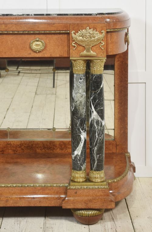 LOUIS XV MARBLE TOPPED CONSOLE TABLE - ADDITIONAL PHOTO 12