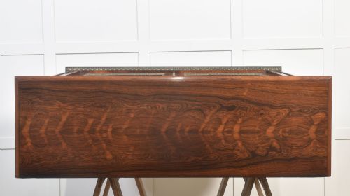ROSEWOOD TWODOOR BOOKCASE BY HOLLAND AND SONS - ADDITIONAL PHOTO 11