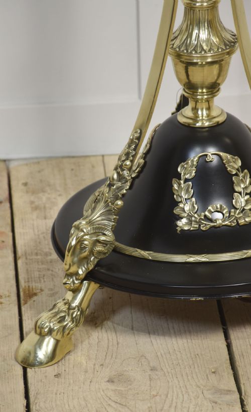 NEO CLASSICAL BRASS STANDARD LAMP - ADDITIONAL PHOTO 6