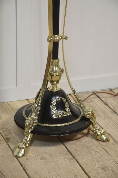 NEO CLASSICAL BRASS STANDARD LAMP - ADDITIONAL PHOTO 8