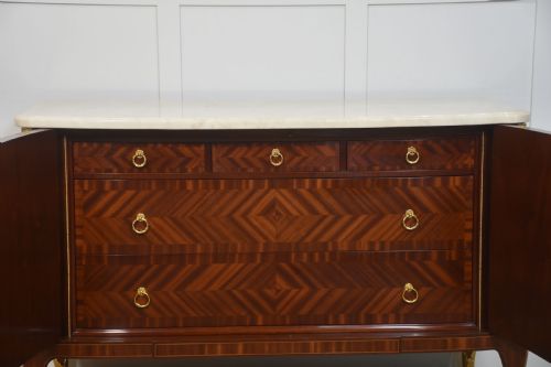 ITALIAN GILTMETAL MOUNTED INLAID CABINET - ADDITIONAL PHOTO 2