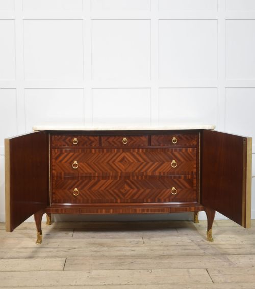 ITALIAN GILTMETAL MOUNTED INLAID CABINET - ADDITIONAL PHOTO 3