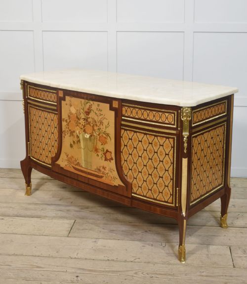 ITALIAN GILTMETAL MOUNTED INLAID CABINET - ADDITIONAL PHOTO 12