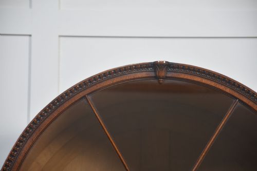 MAHOGANY GLAZED DISPLAY CABINET - ADDITIONAL PHOTO 3