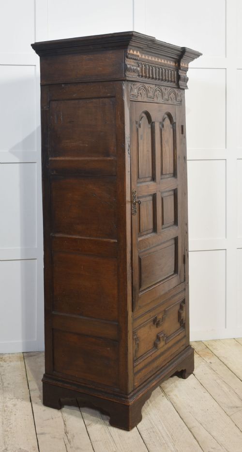 OAK SINGLE DOOR WARDROBE - ADDITIONAL PHOTO 2
