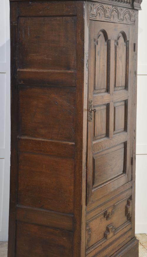 OAK SINGLE DOOR WARDROBE - ADDITIONAL PHOTO 8