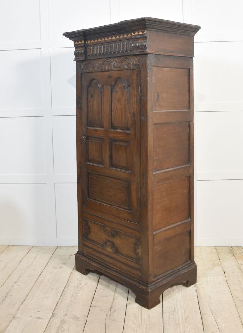 OAK SINGLE DOOR WARDROBE - ADDITIONAL PHOTO 9