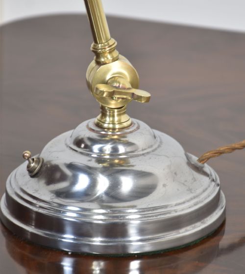 ADJUSTABLE BANKERS DESK LAMP - ADDITIONAL PHOTO 4