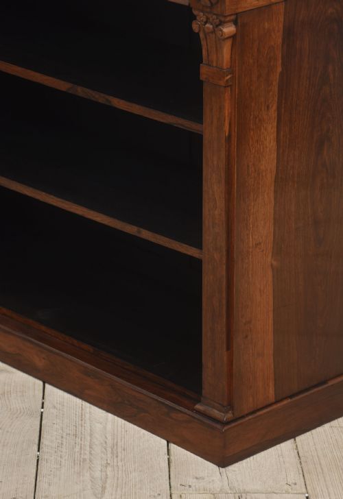 19THCENTURY ROSEWOOD OPEN BOOKCASE - ADDITIONAL PHOTO 11
