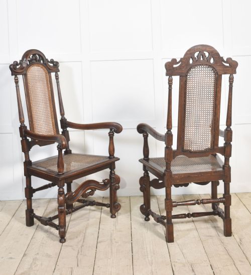 SET OF EIGHT OAK HIGH BACK CHAIRS - ADDITIONAL PHOTO 13