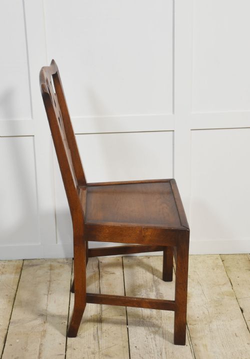 SET OF SIX OAK DINING CHAIRS - ADDITIONAL PHOTO 3