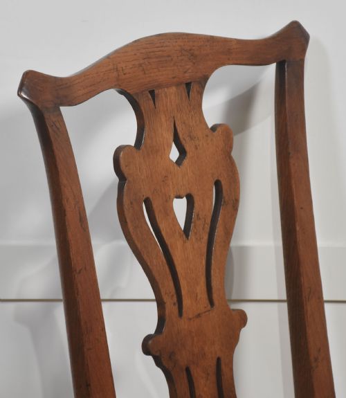 SET OF SIX OAK DINING CHAIRS - ADDITIONAL PHOTO 5