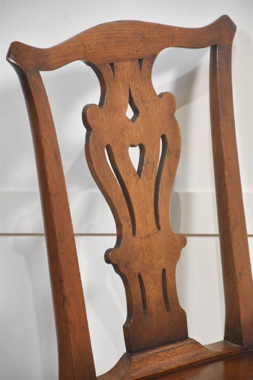 SET OF SIX OAK DINING CHAIRS - ADDITIONAL PHOTO 6