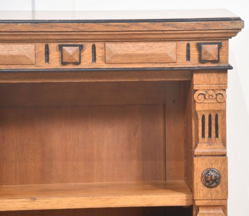 AESTHETIC OAK OPEN BOOKCASE - ADDITIONAL PHOTO 3