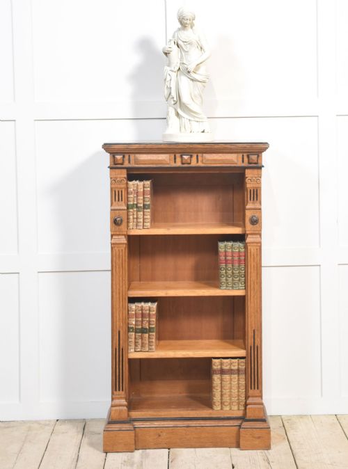 AESTHETIC OAK OPEN BOOKCASE - ADDITIONAL PHOTO 5