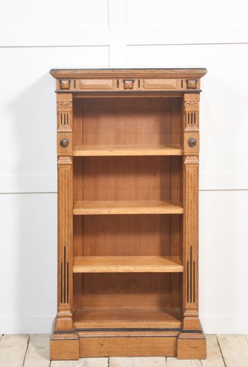 AESTHETIC OAK OPEN BOOKCASE - ADDITIONAL PHOTO 8