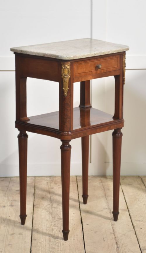 PAIR OF GILT METAL MOUNTED BEDSIDE CABINETS - ADDITIONAL PHOTO 11